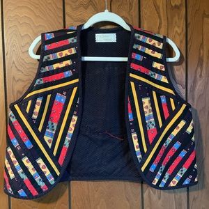 One of a kind handmade patchwork vest